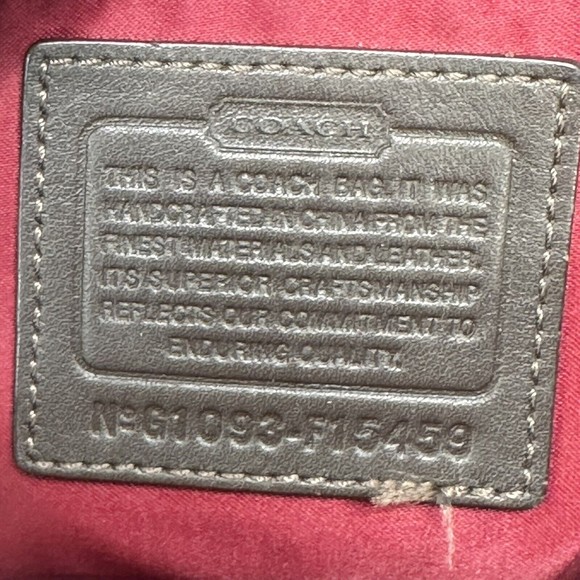 Coach Patchwork Tote in Brown and Tan - Picture 7 of 15